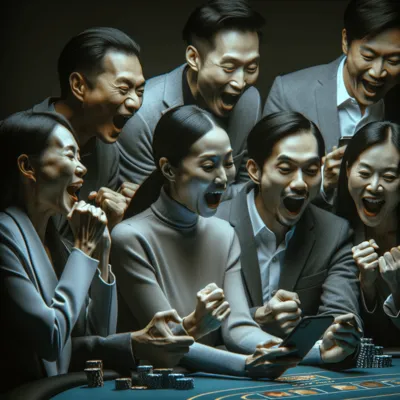BG-Gaming slot reels and crypto interface
