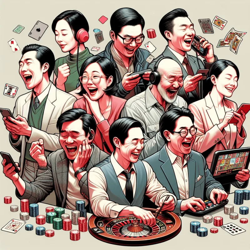 Online Blackjack gameplay interface