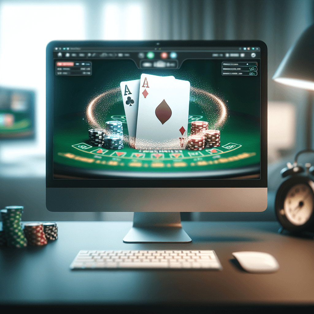 How to win more at online Blackjack using strategy chart