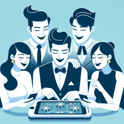 Online Craps table showing dice roll interface