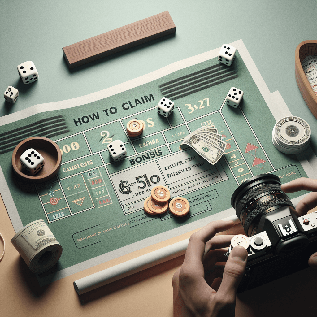 how to claim Craps casino game bonus