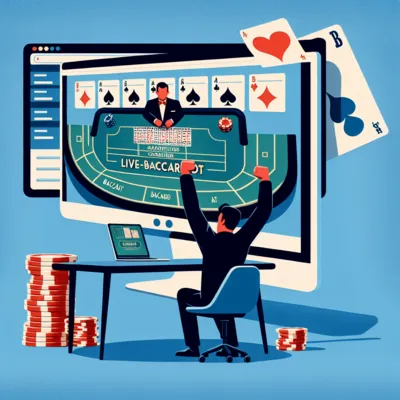 Live-Baccarat real-time gameplay