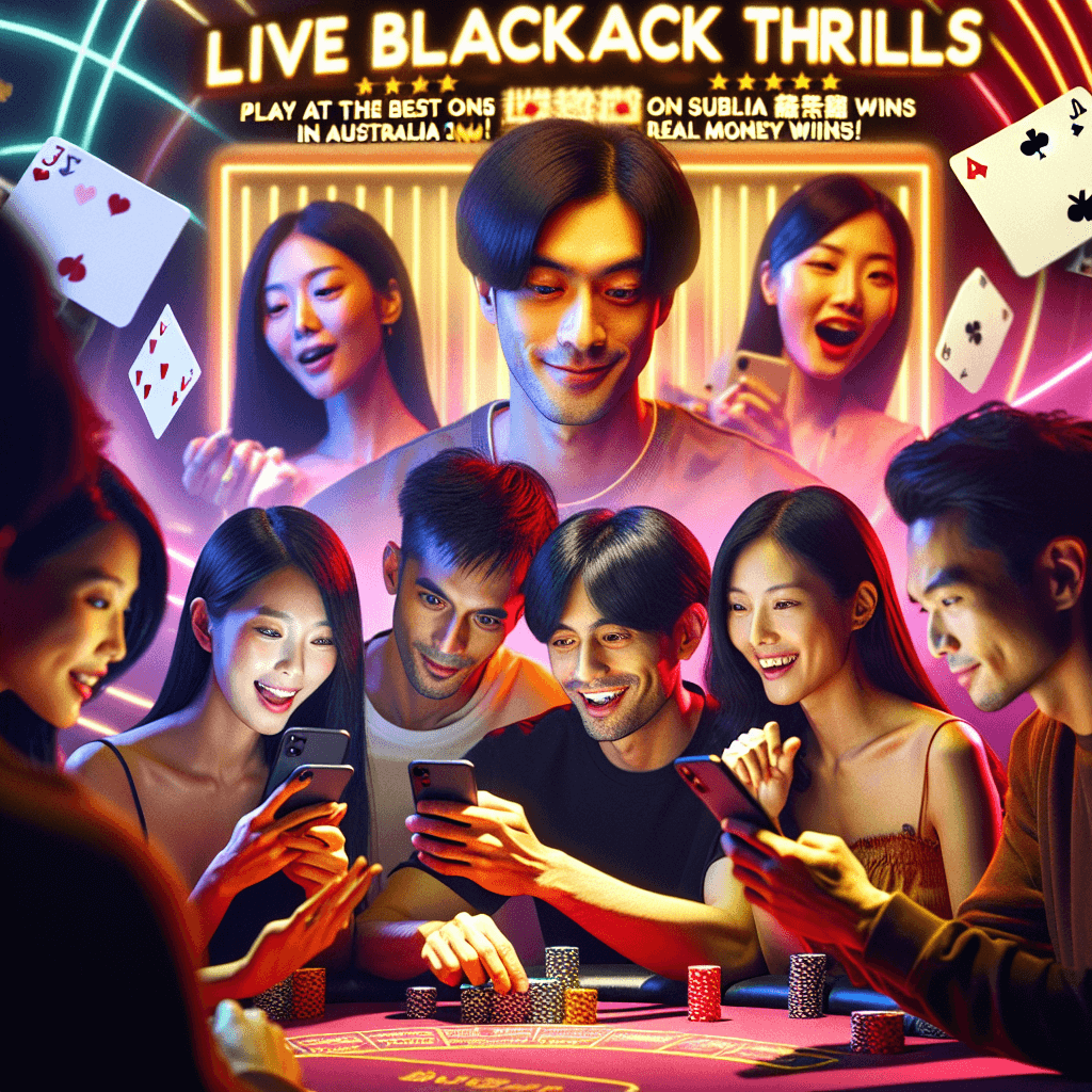 Live Blackjack Thrills: Play at the Best Online Casinos in Australia (2025) for Real Money Wins!