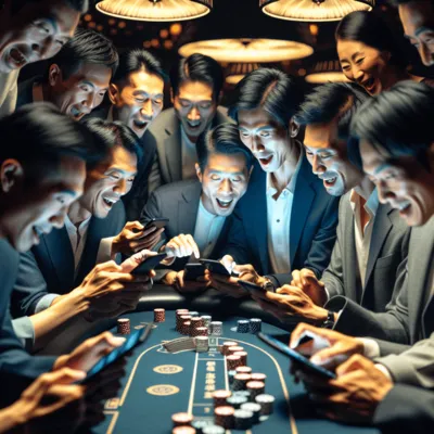 Live-Blackjack online casino game screenshot