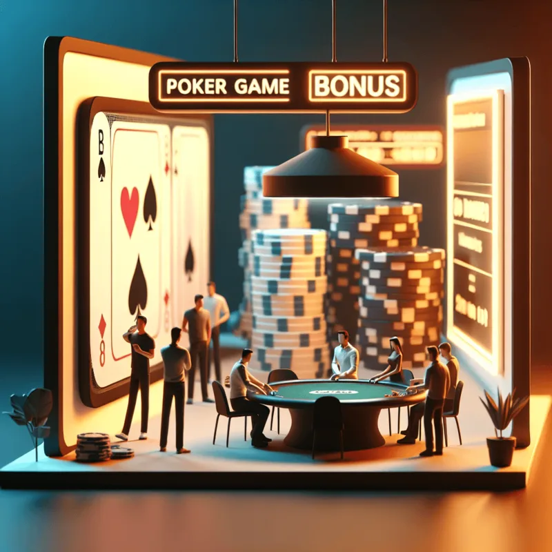 Online Poker gameplay interface