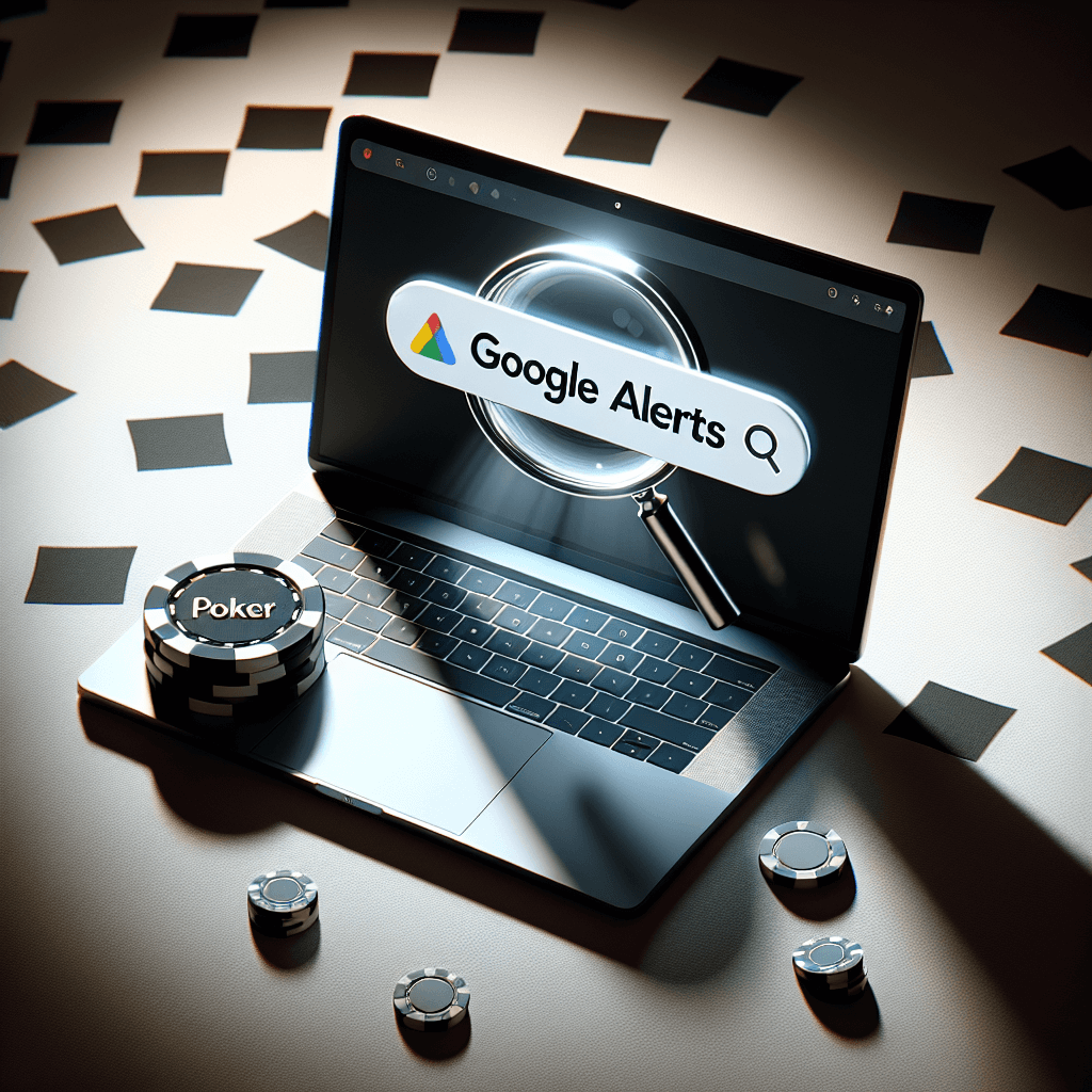 Step-by-step guide on how to set up Google Alerts for poker.