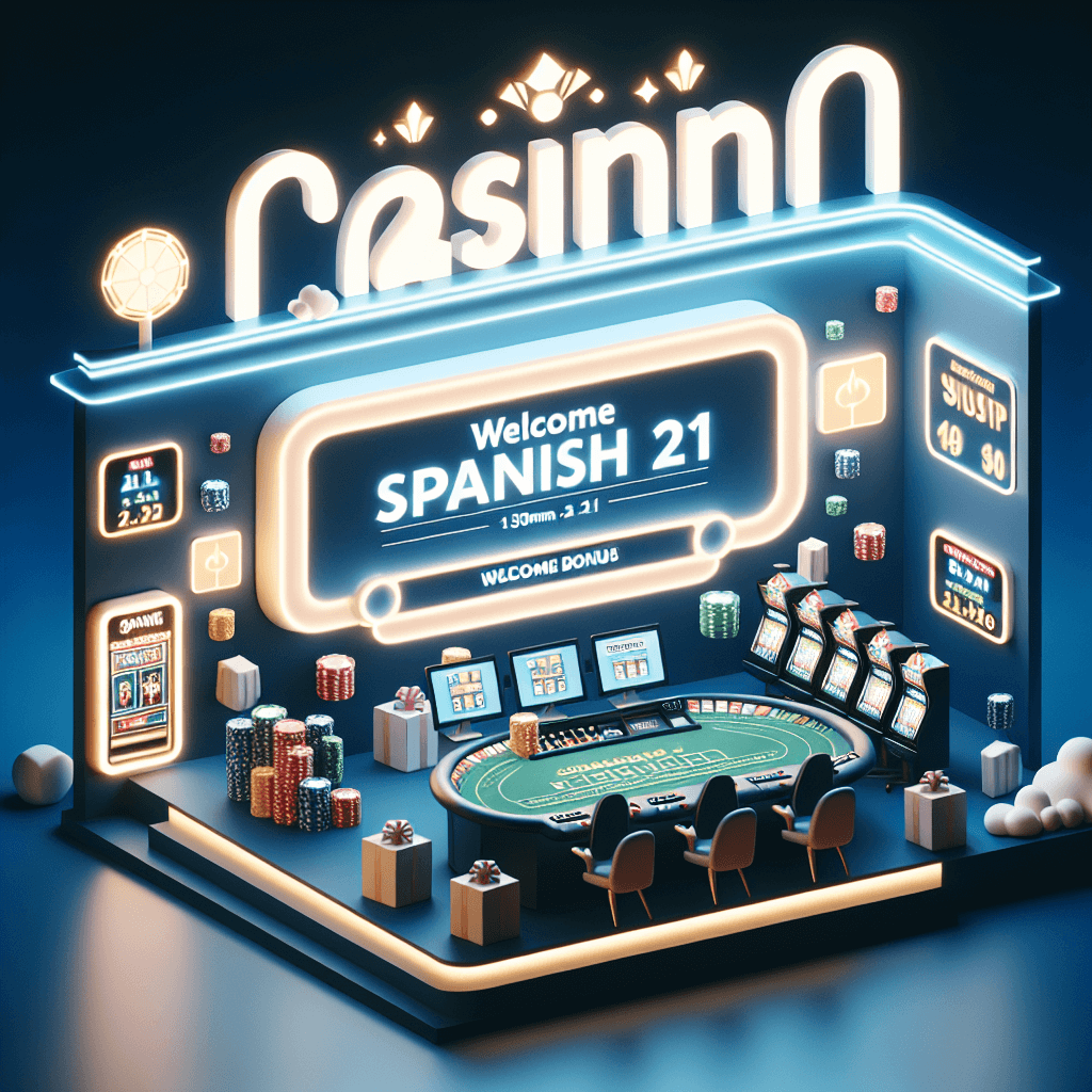 online Spanish 21 casinos with welcome bonus